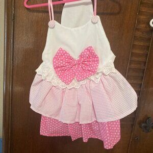 Adorable Dog Dress - size XL (more like medium.. read all info)